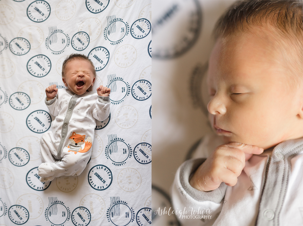 Cleveland Ohio Lifestyle Newborn Photographer