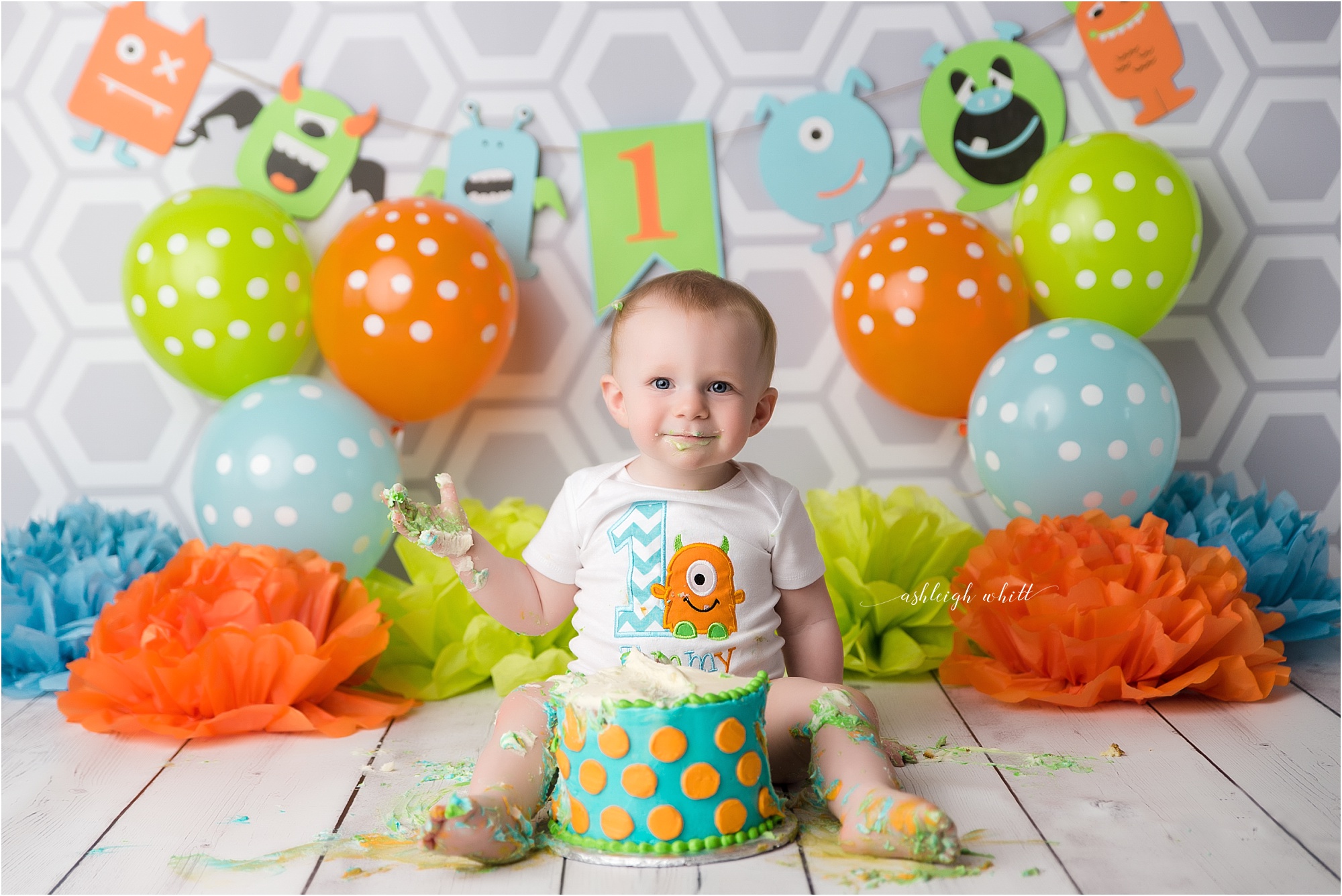 Monster smash cake outfit best sale