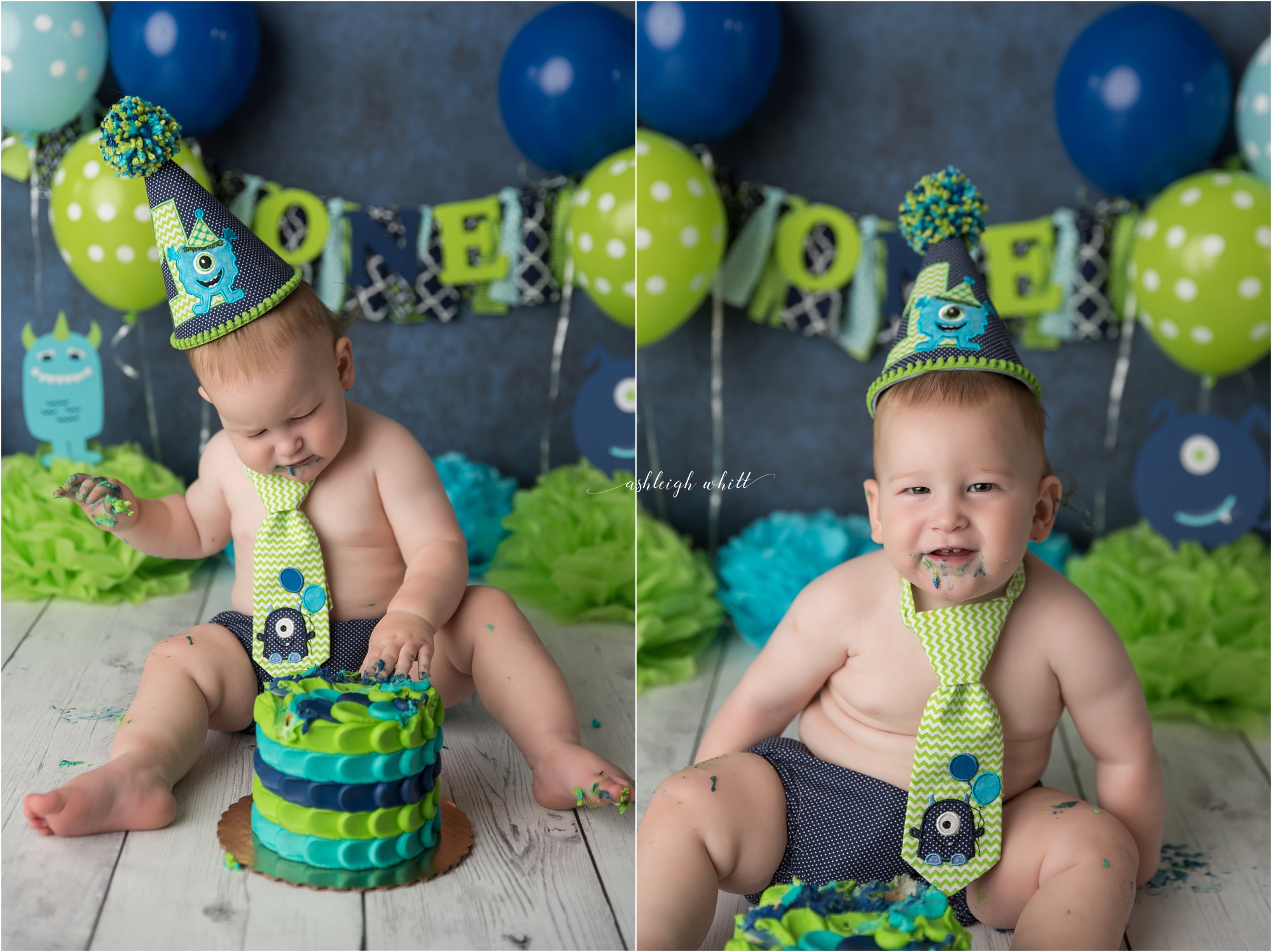 Cleveland West Side Cake Smash Photographer