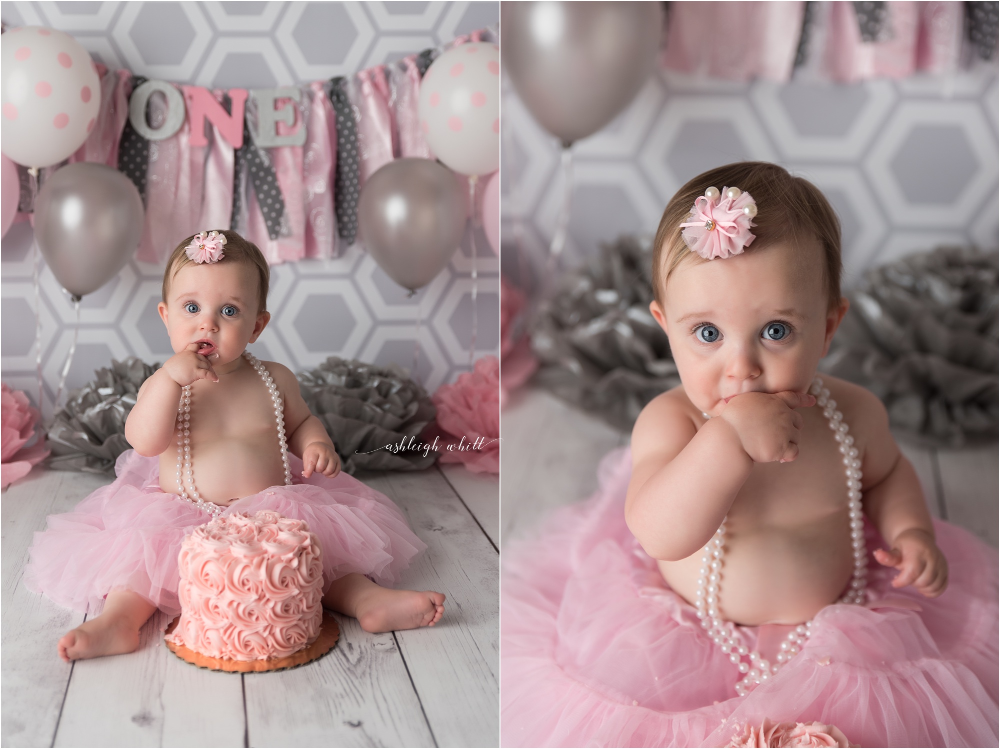 Beachwood Ohio Cake Smash Photographer