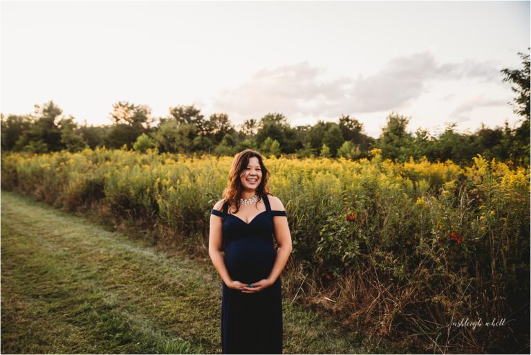 Columbia Station Maternity Photographer