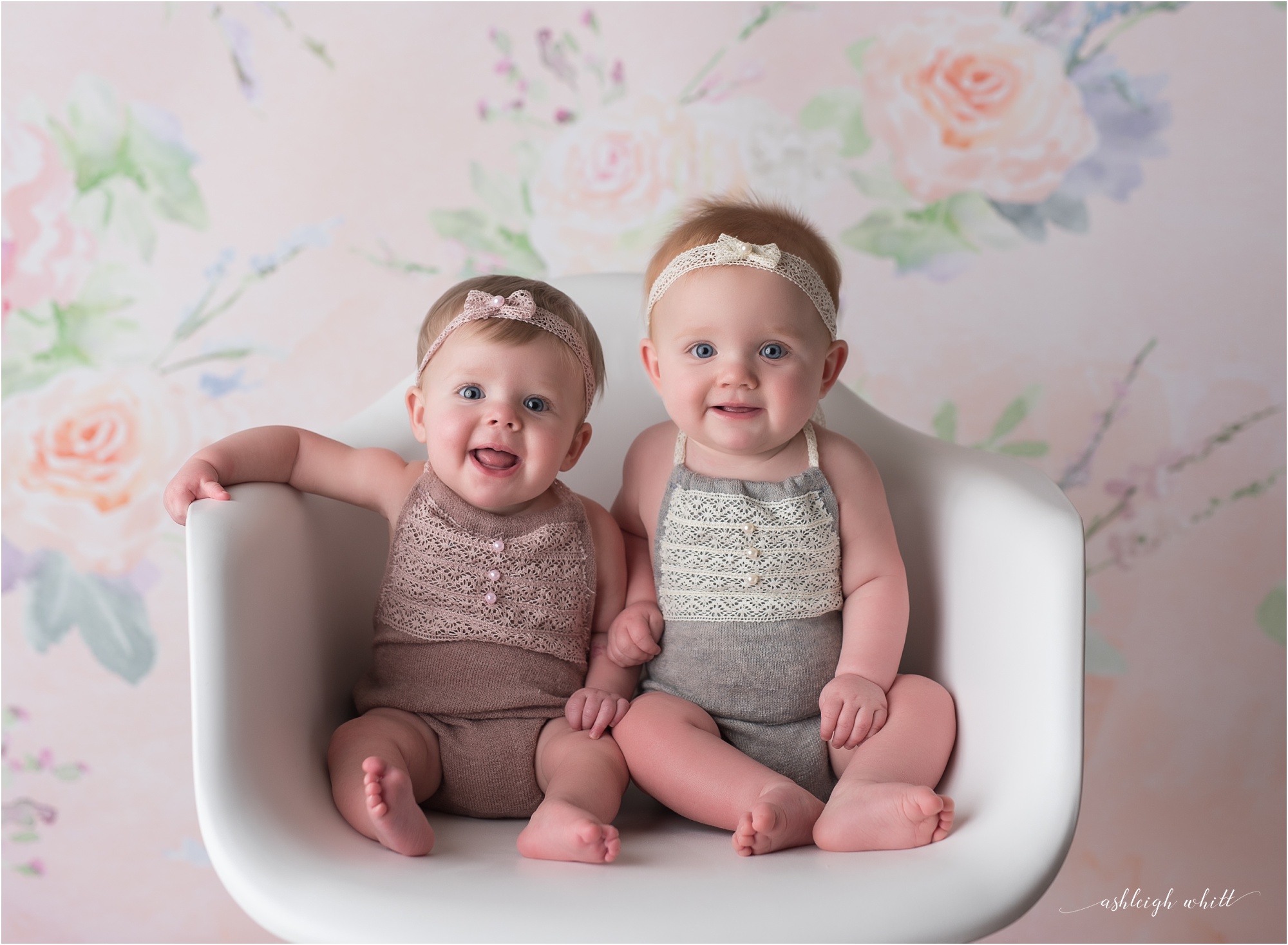 Cleveland Twin Six Month Photographer