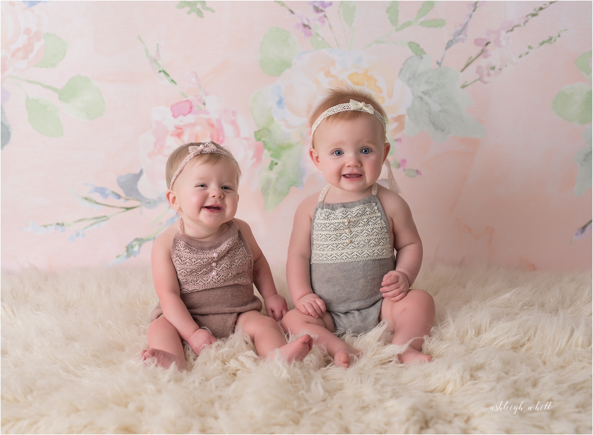 Cleveland Twin Six Month Photographer