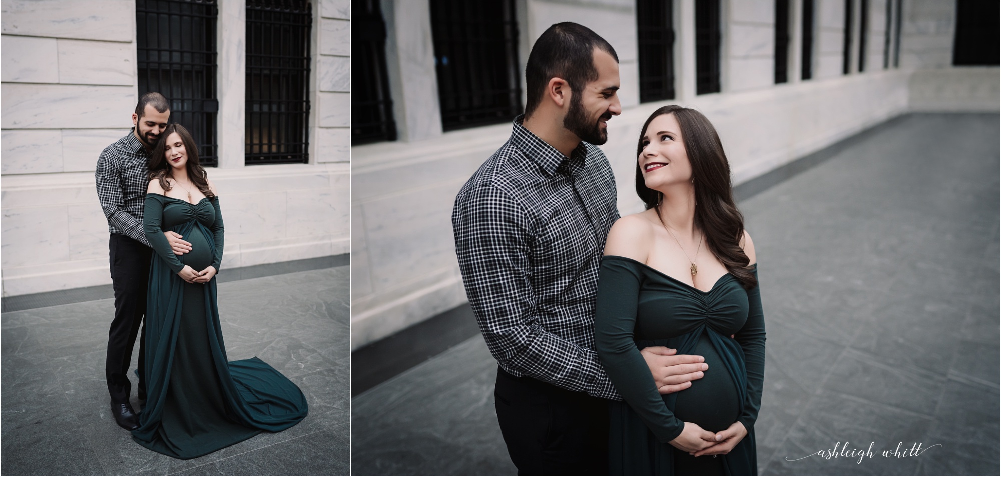 Downtown Cleveland Maternity Photography