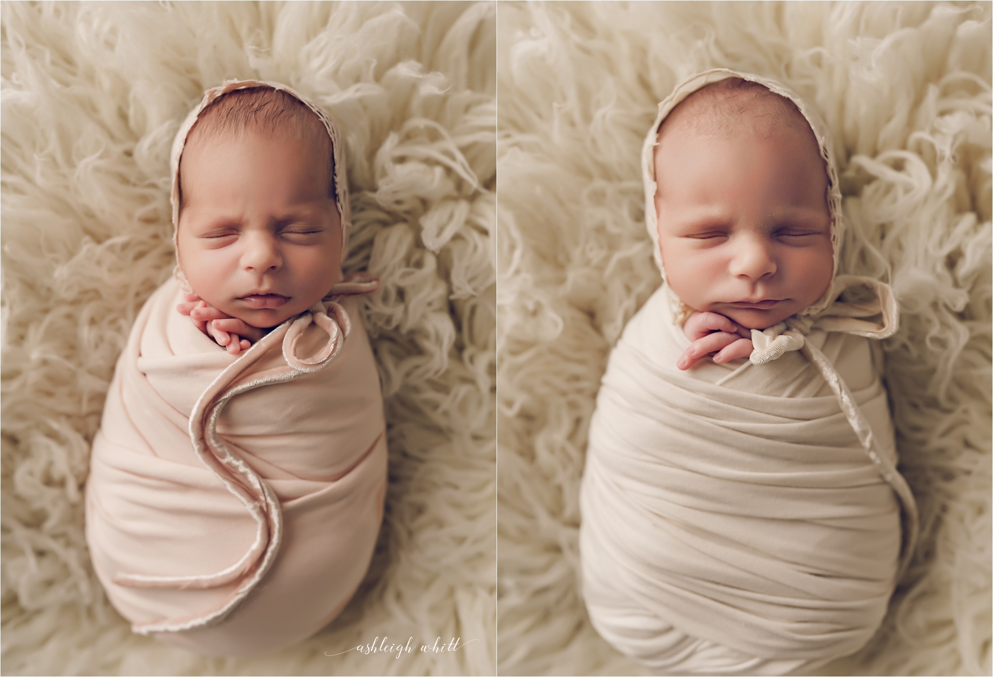 Cleveland Twin Newborn Photos