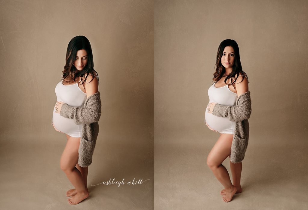 Cleveland Studio Maternity Portraits