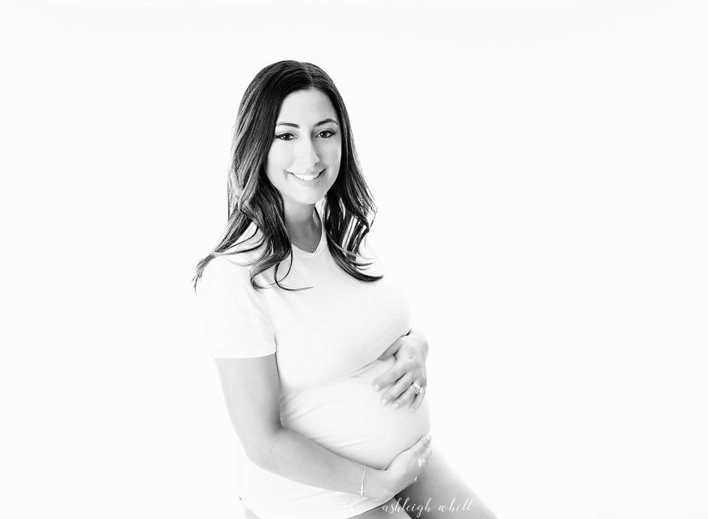 Cleveland Studio Maternity Portraits