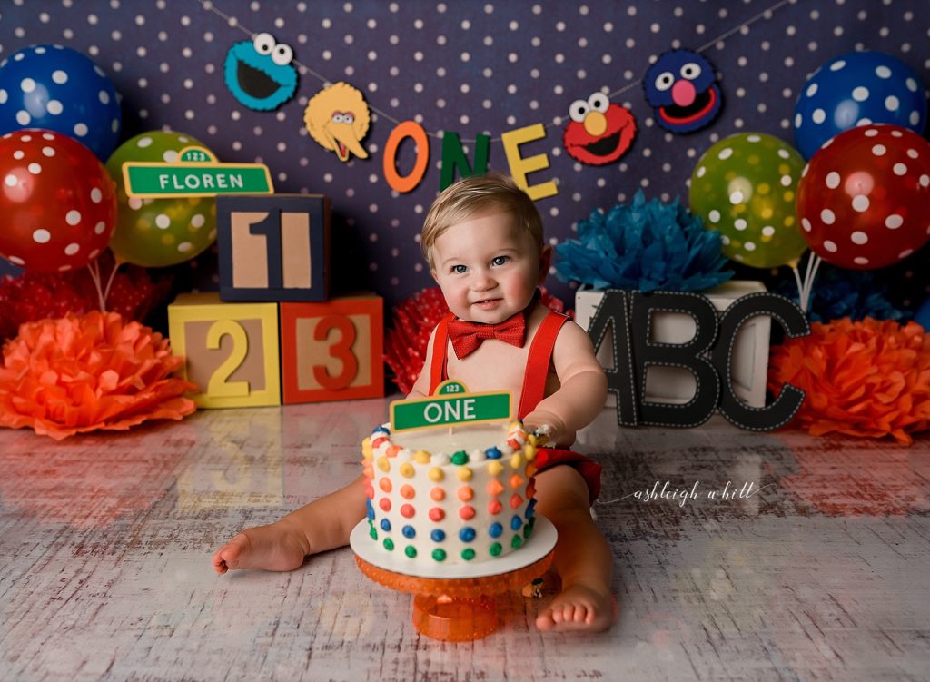 Avon Ohio Cake Smash Photography