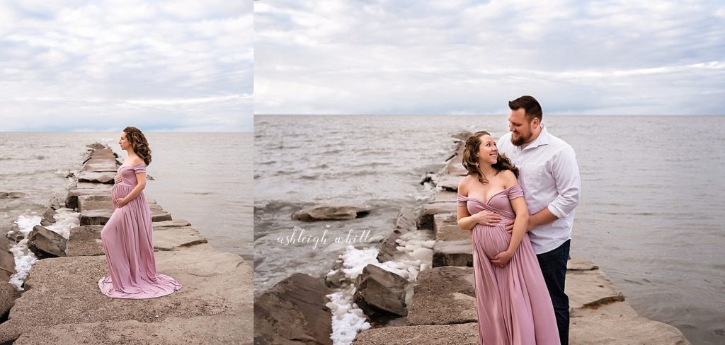 Maternity Photos Lake Erie