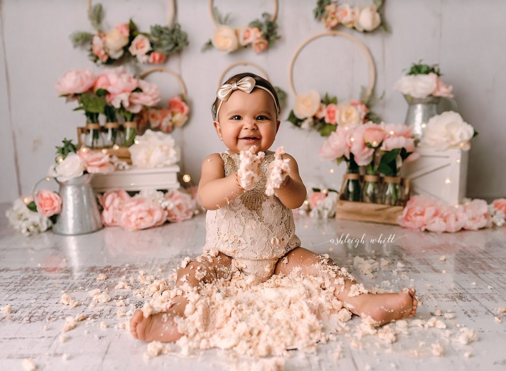 Cake Smash Photos Beachwood