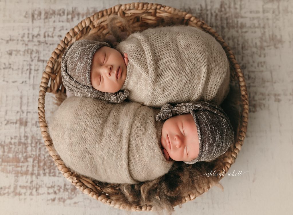 Cleveland Twin Newborn Photographer