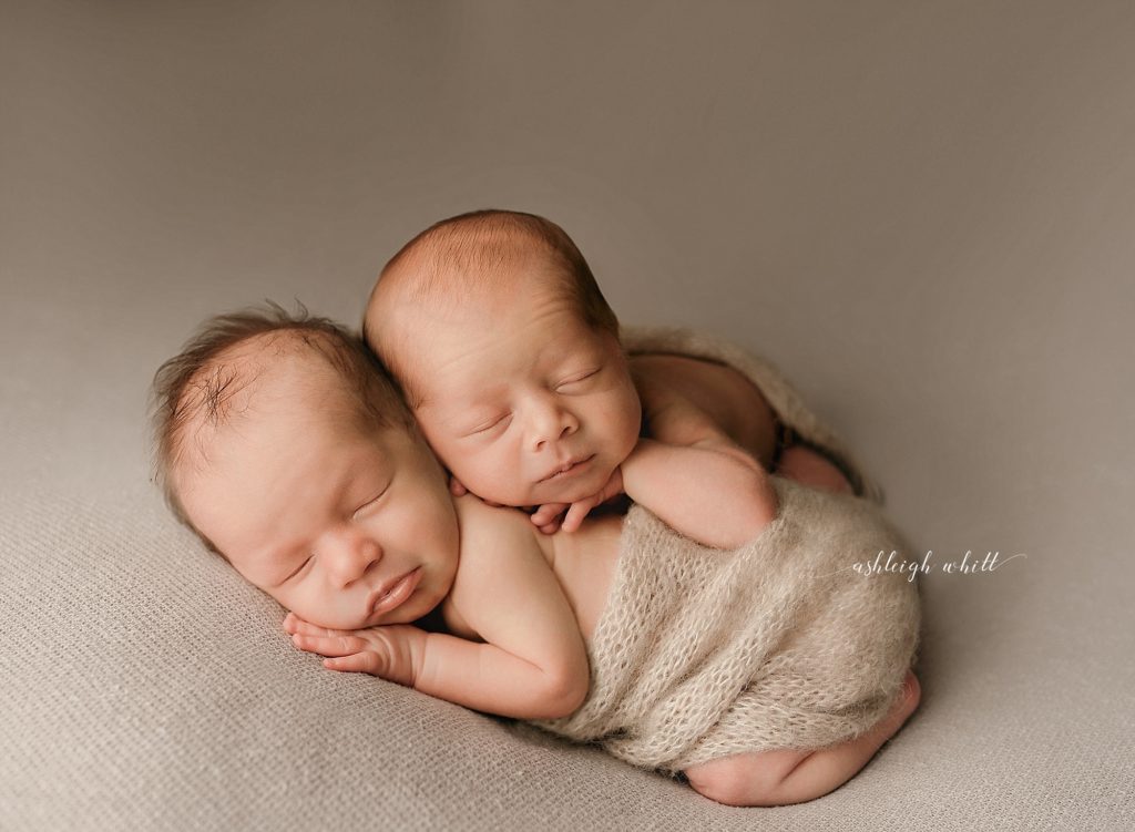 Cleveland Twin Newborn Photographer