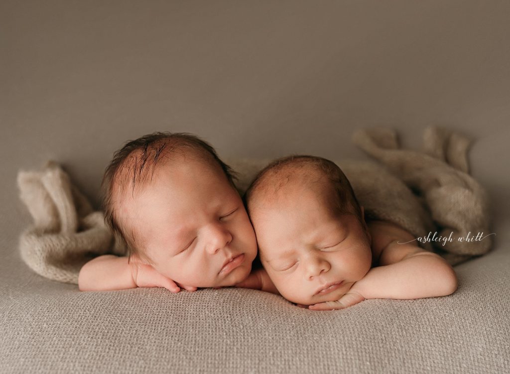 Cleveland Twin Newborn Photographer