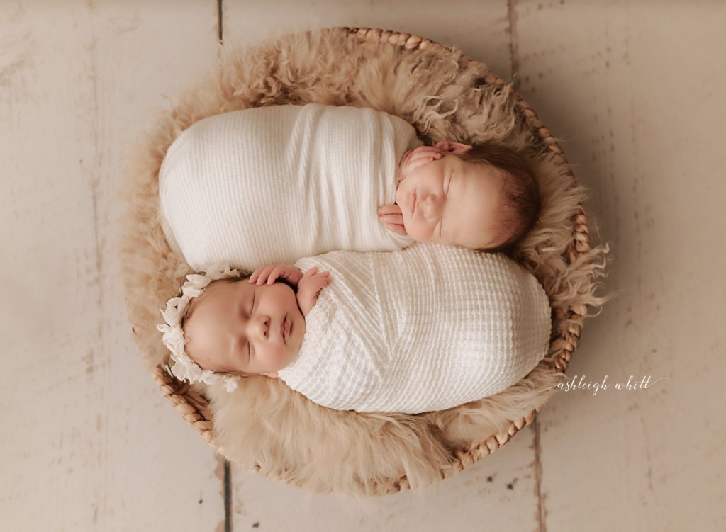 Cleveland Twin Newborn Photographers