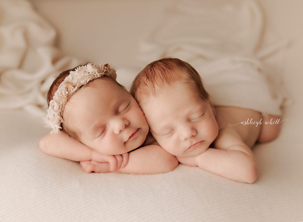 Cleveland Twin Newborn Photographers