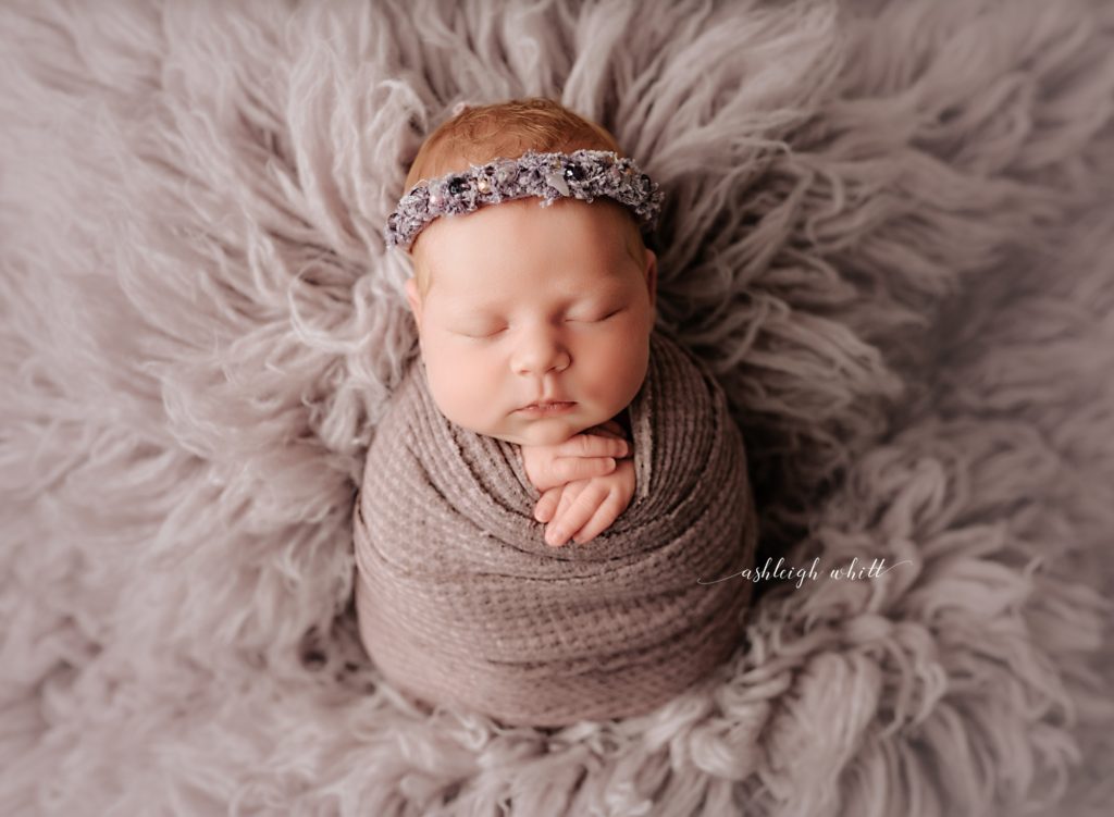 Baby Isla - Cleveland Studio Newborn Photographers | Ashleigh Whitt