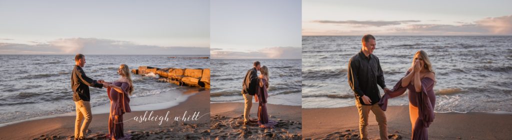 Maternity Photos Lake Erie Cleveland