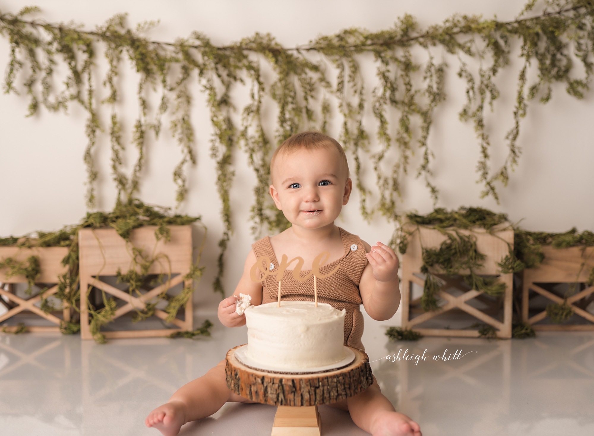 Boho Cake Smash Cleveland