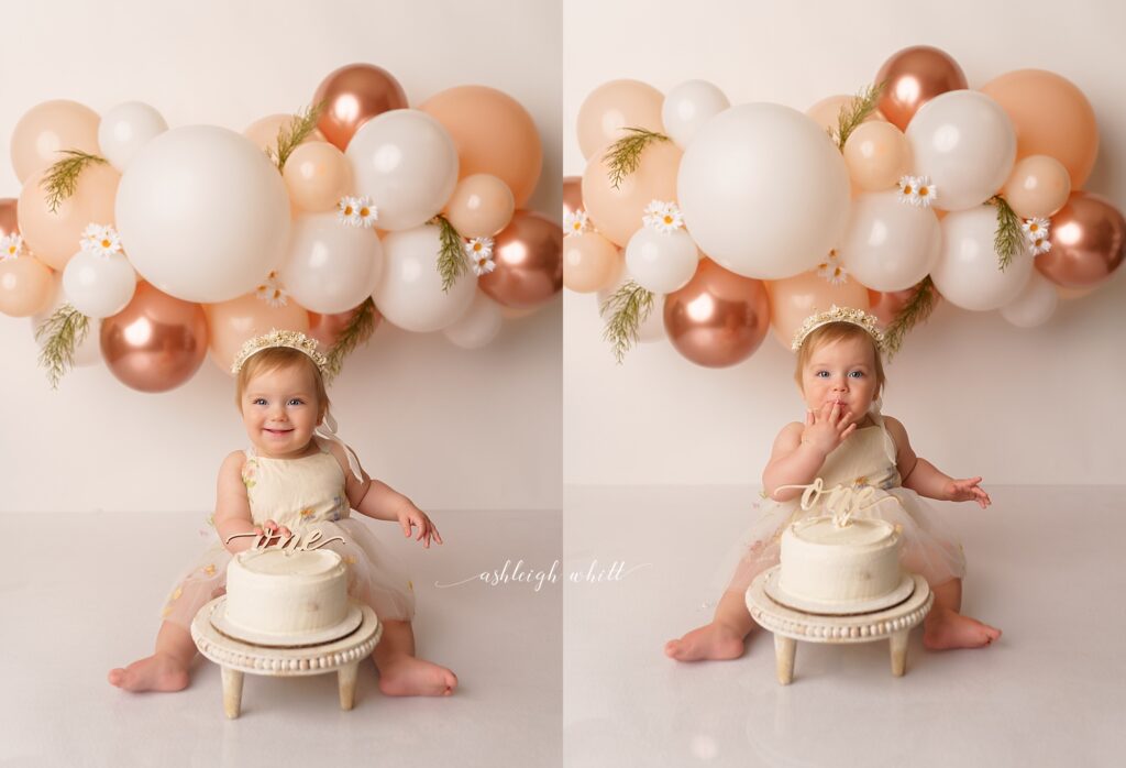 Northeast Ohio Cake Smash Photographer