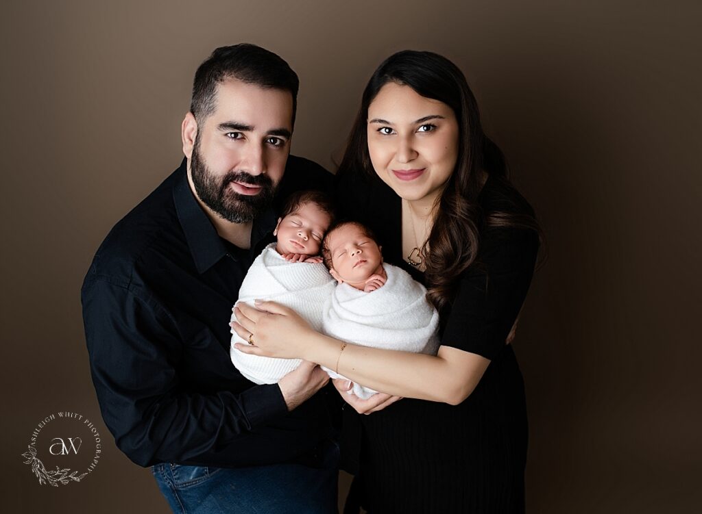 Cleveland Twin Newborn Photos