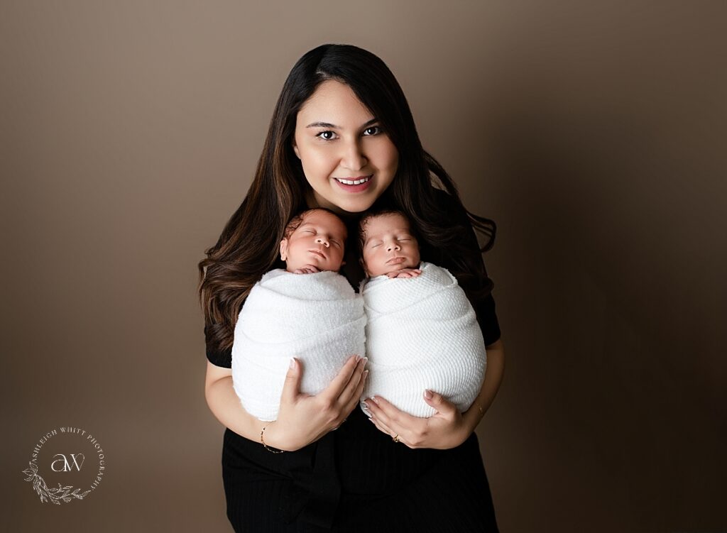 Cleveland Twin Newborn Photos