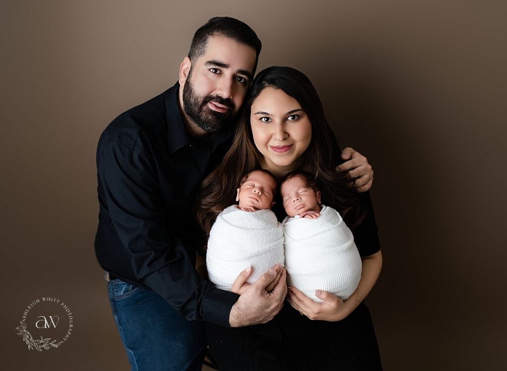 Cleveland Twin Newborn Photos