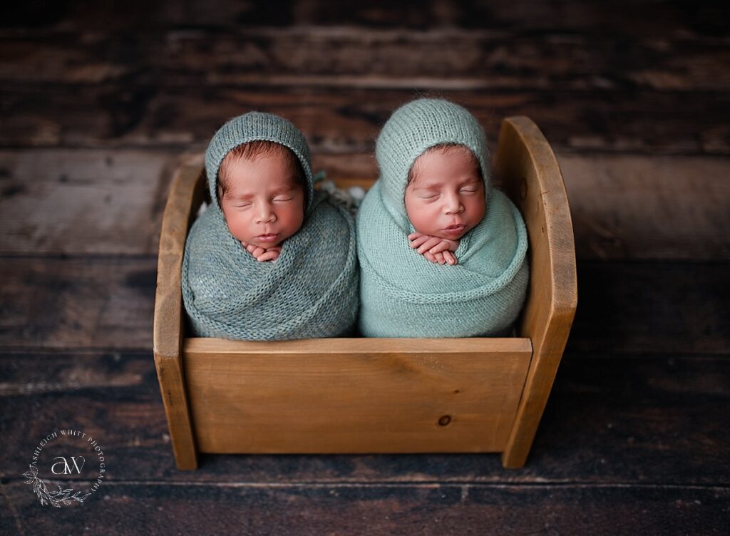 Cleveland Twin Newborn Photos